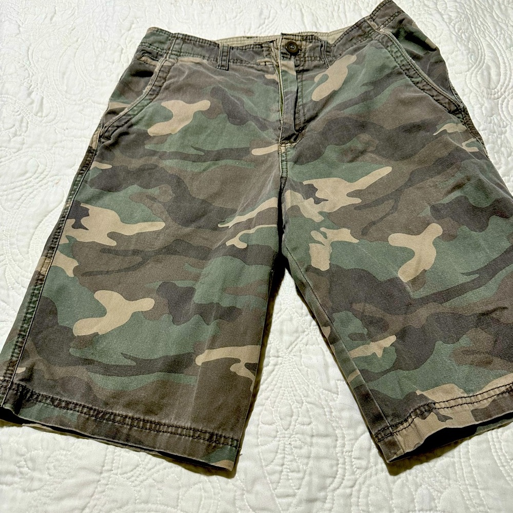 No Boundaries camo shorts